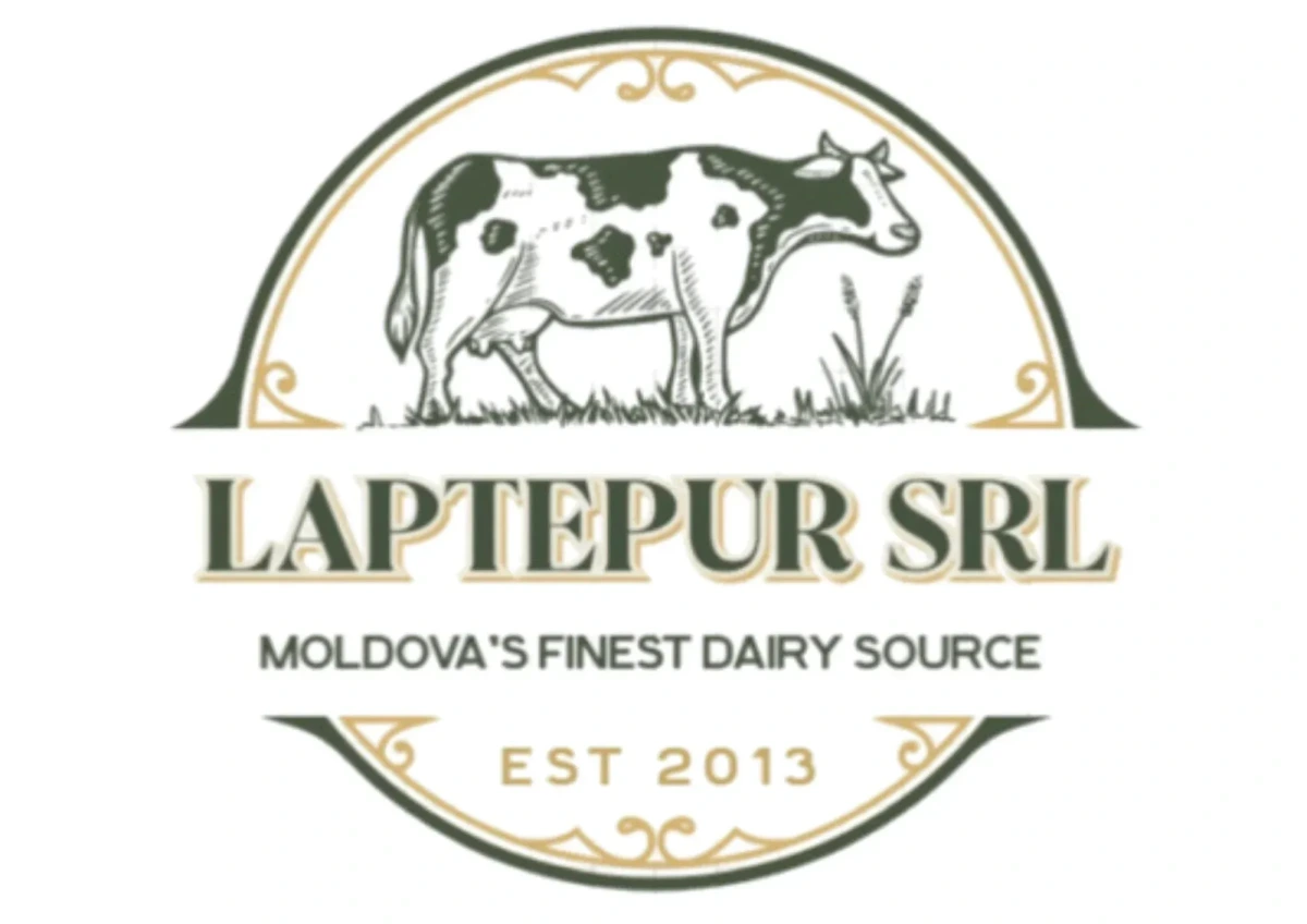 Fresh pasteurized milk bottling and organic dairy processing at LaptePur SRL Moldova - LaptePur SRL Official Brand Logo