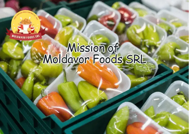 Hygienic food processing, wholesale grocery packaging, and retail distribution lines at Moldavor Foods SRL Moldova - Moldavor Foods SRL - Strategic Corporate Mission
