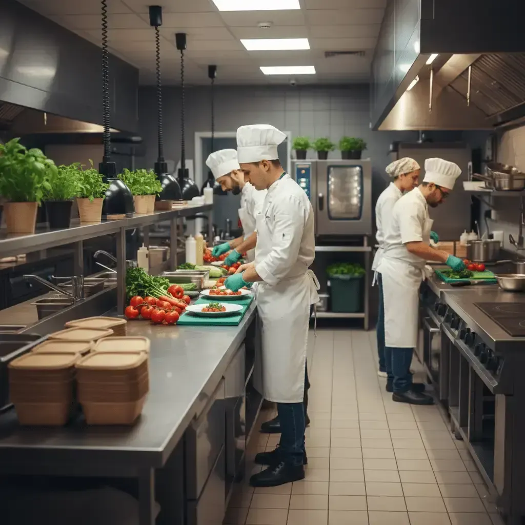 Fresh gourmet culinary dishes and professional catering kitchen by Bucătăria Gusto Vita Moldova - Bucătăria Gusto Vita - Artisan Catering & Culinary Preparation (97)