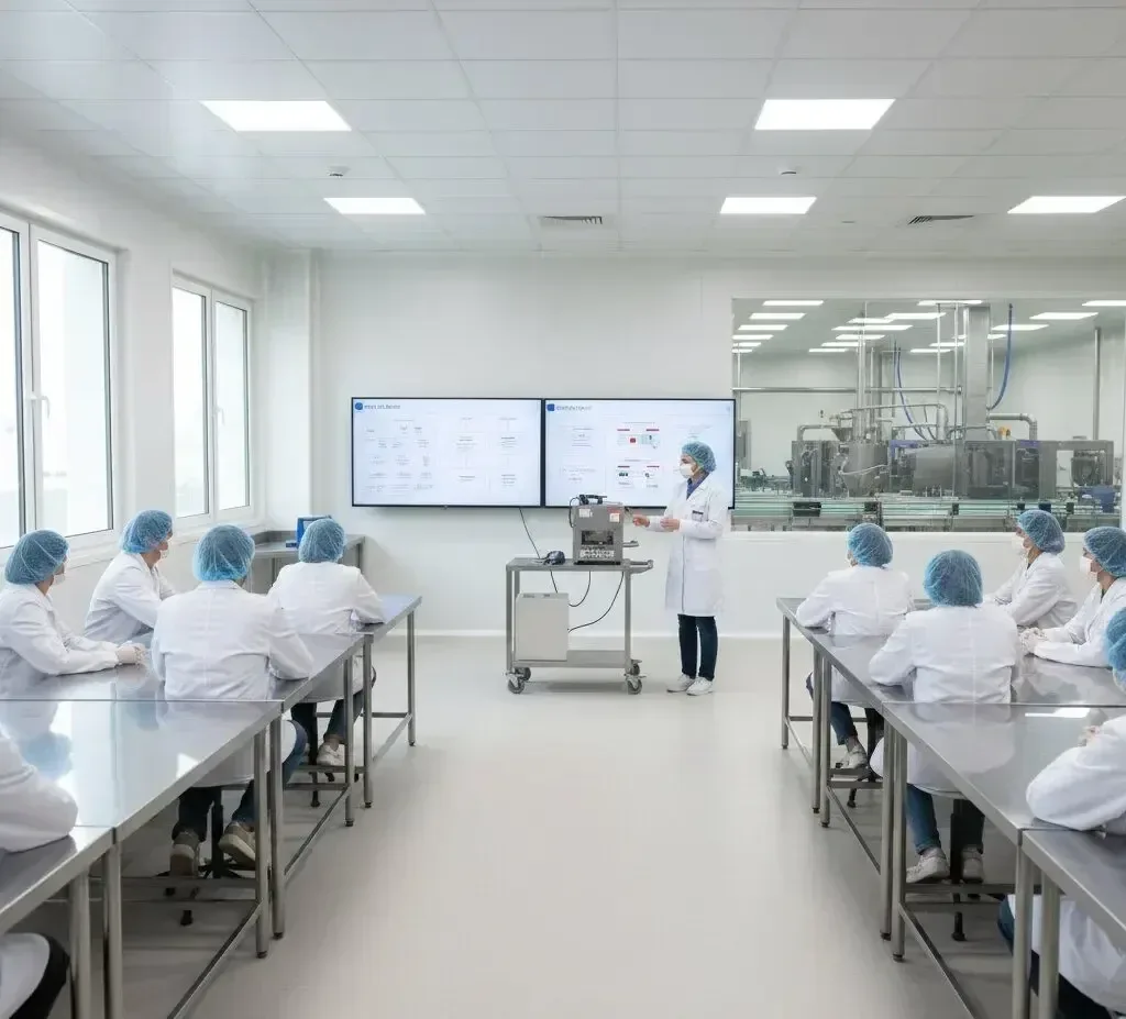 Hygienic food processing, wholesale grocery packaging, and retail distribution lines at Moldavor Foods SRL Moldova - Moldavor Foods SRL - Packaged Food & Wholesale Grocery (48)